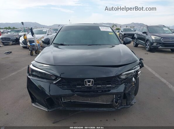 2HGFE4F83SH303161 2025 HONDA CIVIC Черный Вид щитка приборов