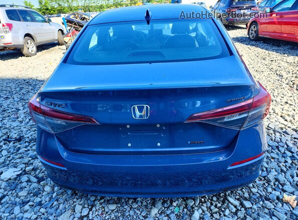 2HGFE4F83SH314211 2025 HONDA CIVIC Blue უკანა ხედი