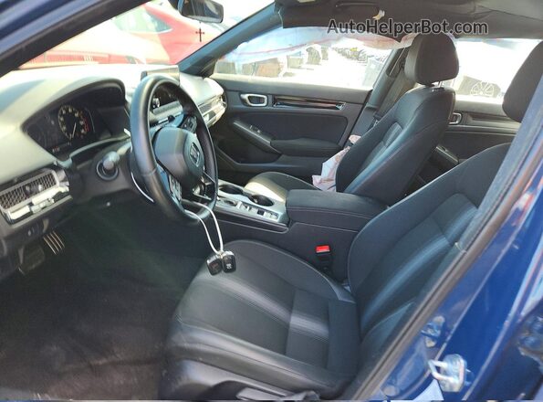 2HGFE4F83SH314211 2025 HONDA CIVIC Blue წინა სალონის ხედი
