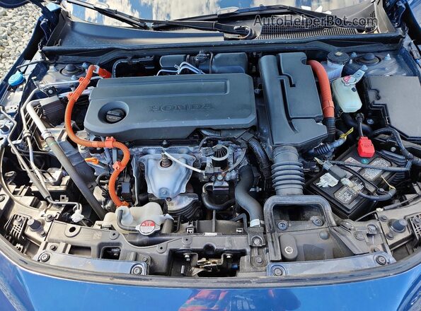 2HGFE4F83SH314211 2025 HONDA CIVIC Blue უკანა სალონის ხედი