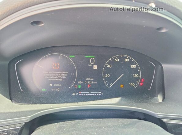 2HGFE4F83SH320686 2025 HONDA CIVIC Silver Вид щитка приладів