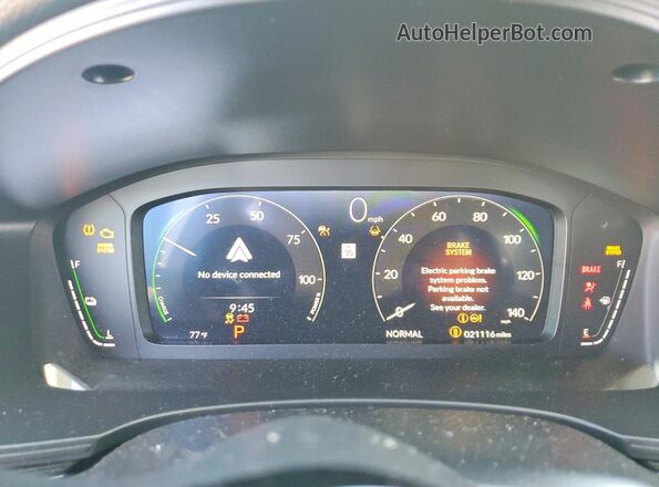 2HGFE4F83SH347256 2025 HONDA CIVIC Серый Вид щитка приборов