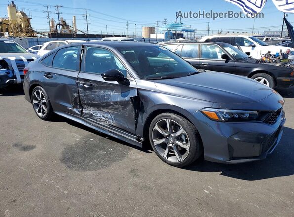 2HGFE4F83SH347256 2025 HONDA CIVIC Серый Передняя правая четверть