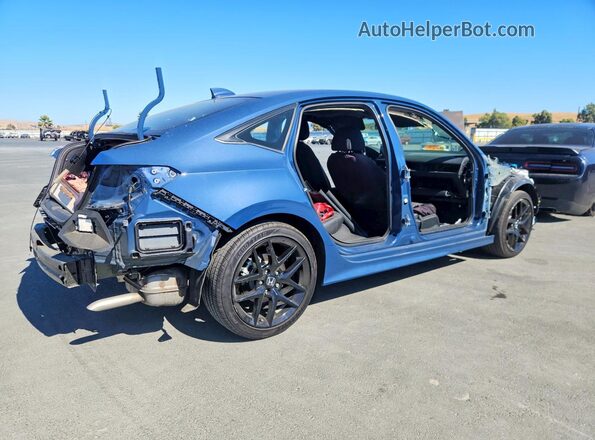 2HGFE4F83SH347709 2025 HONDA CIVIC Blue Rear right