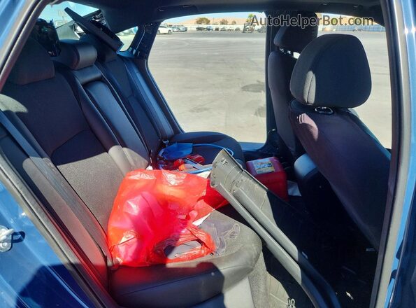 2HGFE4F83SH347709 2025 HONDA CIVIC Blue Rear seats view