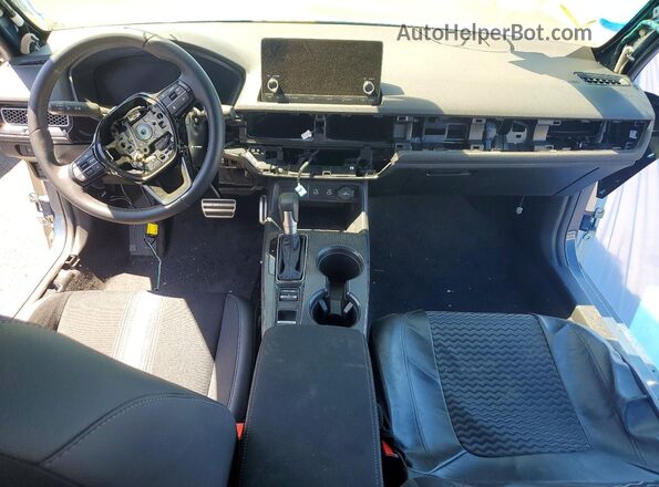 2HGFE4F83SH347709 2025 HONDA CIVIC Blue Dashboard view