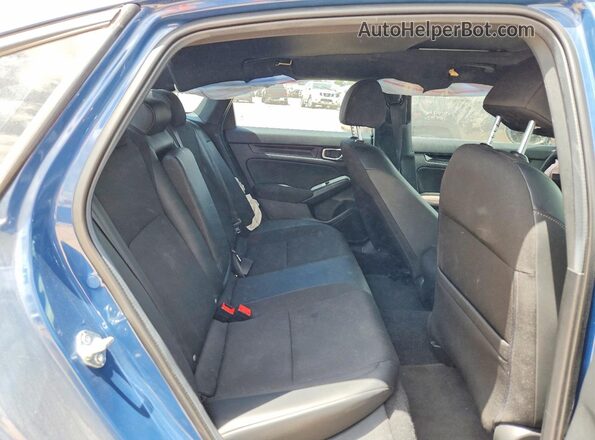 2HGFE4F83TH318549 2026 HONDA CIVIC Blue Widok tylnych siedzeń