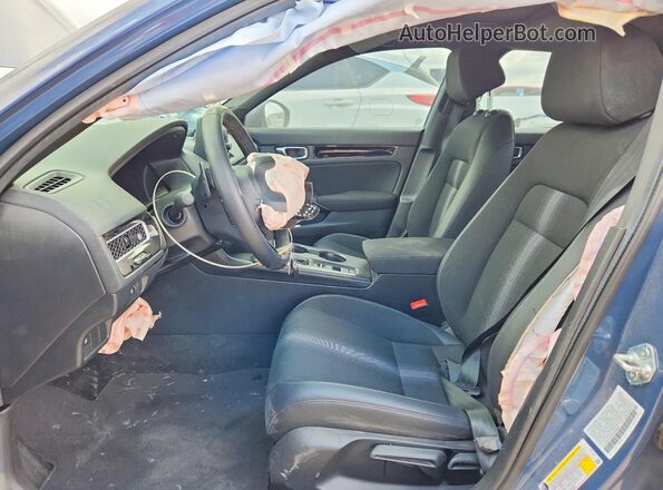 2HGFE4F83TH318549 2026 HONDA CIVIC Blue Widok wnętrza z przodu
