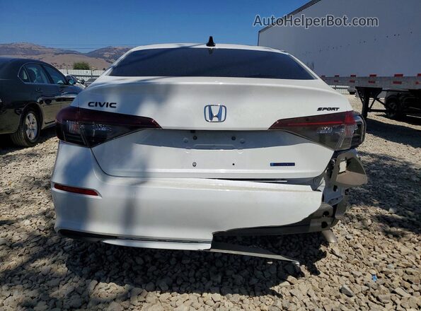 2HGFE4F83TH323699 2026 HONDA CIVIC Белый Вид сзади