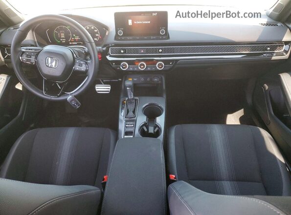 2HGFE4F83TH323699 2026 HONDA CIVIC Белый Вид панели приборов