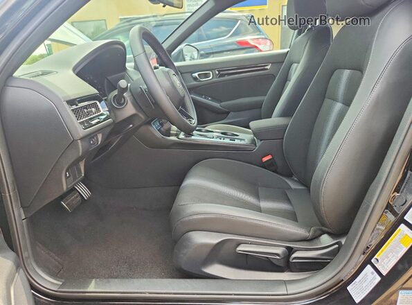 2HGFE4F83TH351339 2026 HONDA CIVIC Black Вид салону спереду