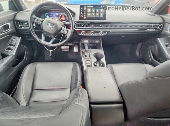 2HGFE4F84SH315982 2025 HONDA CIVIC Black Dashboard view