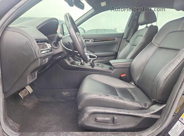 2HGFE4F84SH315982 2025 HONDA CIVIC Black Front interior view