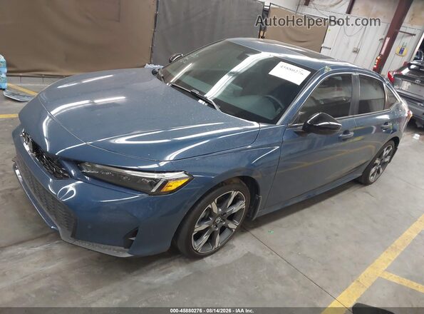 2HGFE4F84SH321877 2025 HONDA CIVIC Blue Vista tres cuartos delantera izquierda