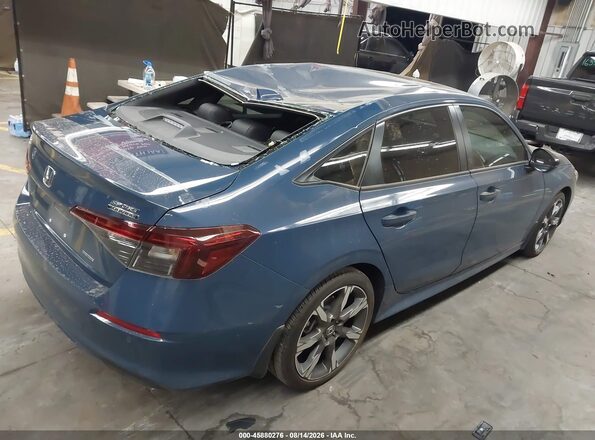 2HGFE4F84SH321877 2025 HONDA CIVIC Blue Trasero derecho