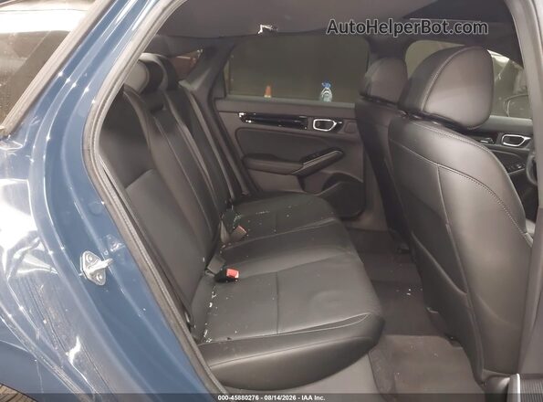 2HGFE4F84SH321877 2025 HONDA CIVIC Blue Vista de la etiqueta del VIN