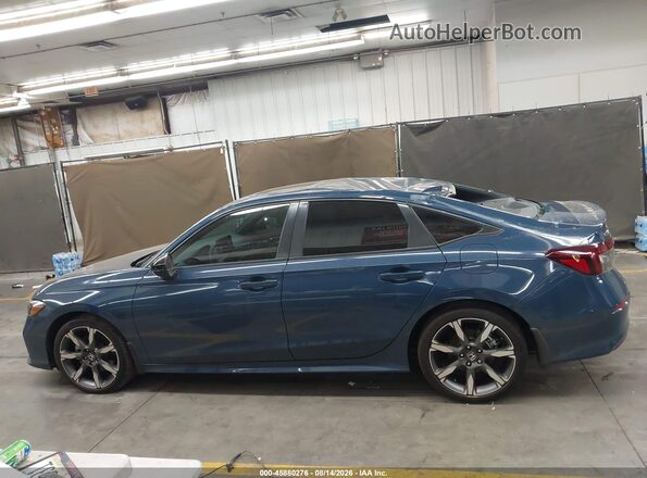 2HGFE4F84SH321877 2025 HONDA CIVIC Blue Vista interior de 360 grados