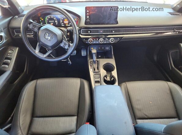 2HGFE4F84SH342907 2025 HONDA CIVIC White Dashboard view
