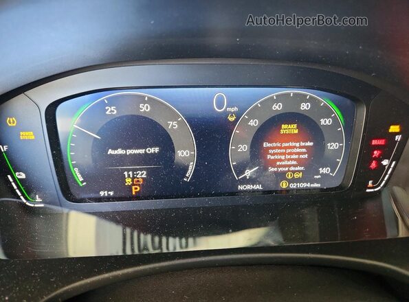 2HGFE4F84SH342907 2025 HONDA CIVIC White Instrument cluster view