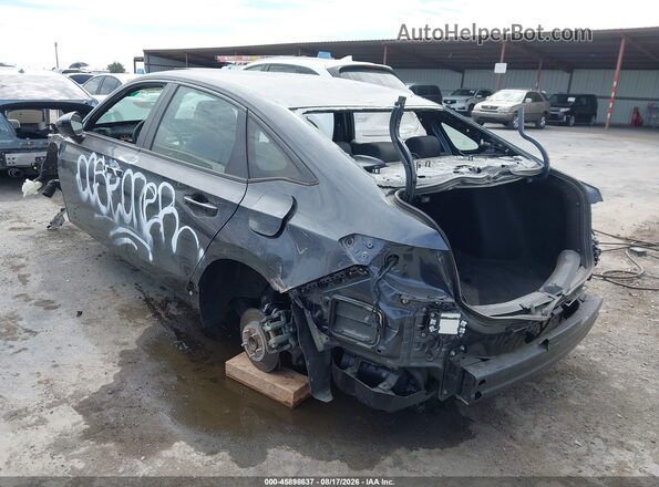 2HGFE4F84SH347475 2025 HONDA CIVIC Gray Rear left