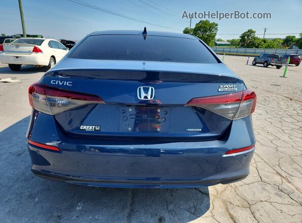 2HGFE4F84SH351218 2025 HONDA CIVIC Blue Widok z tyłu