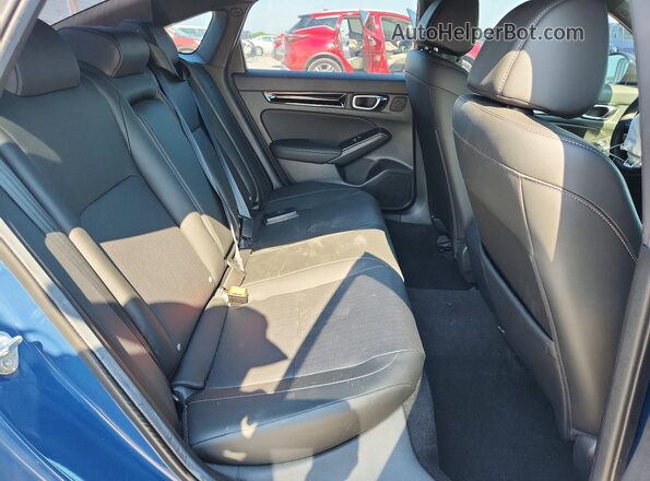 2HGFE4F84SH351218 2025 HONDA CIVIC Blue Widok tylnych siedzeń