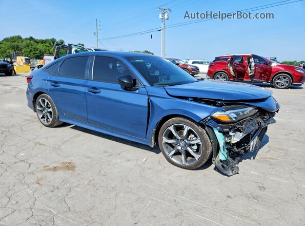 2HGFE4F84SH351218 2025 HONDA CIVIC Blue Przód prawy