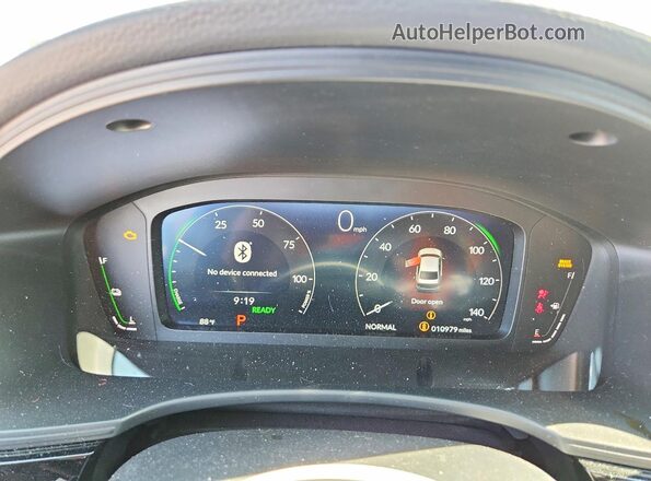 2HGFE4F84SH351218 2025 HONDA CIVIC Blue Widok zestawu wskaźników