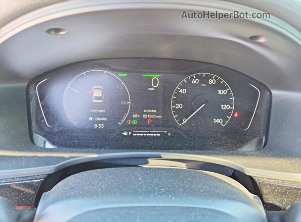 2HGFE4F84SH353308 2025 HONDA CIVIC Gray Vista del cuadro de instrumentos