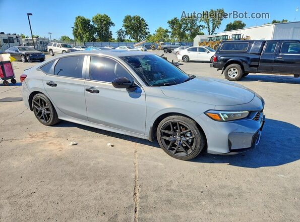 2HGFE4F84SH353308 2025 HONDA CIVIC Gray Delantero derecho