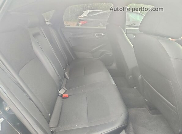 2HGFE4F84TH001685 2026 HONDA CIVIC Black Vista de los asientos traseros