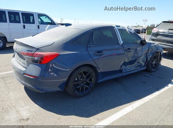 2HGFE4F84TH315708 2026 HONDA CIVIC Синий Задняя правая четверть