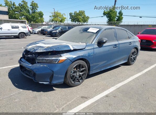 2HGFE4F84TH315708 2026 HONDA CIVIC Синий Передняя левая четверть