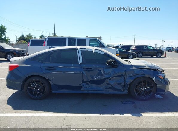 2HGFE4F84TH315708 2026 HONDA CIVIC Синий Вид задней части салона