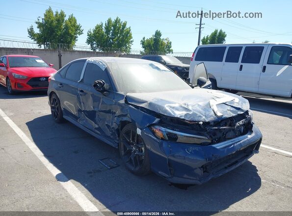 2HGFE4F84TH315708 2026 HONDA CIVIC Синий Вид спереди
