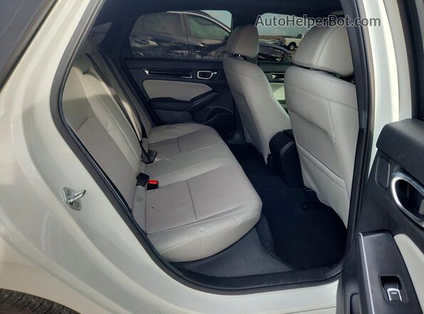 2HGFE4F84TH324733 2026 HONDA CIVIC White Հետևի նստատեղերի տեսք