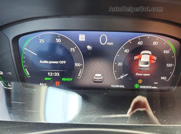 2HGFE4F85SH300813 2025 HONDA CIVIC White Սարքավորումների վահանակի տեսք