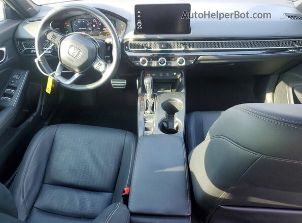 2HGFE4F85SH301668 2025 HONDA CIVIC Black Dashboard view