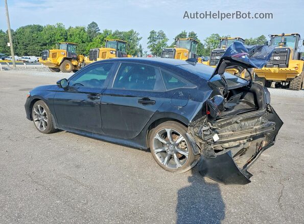 2HGFE4F85SH301668 2025 HONDA CIVIC Black Rear left