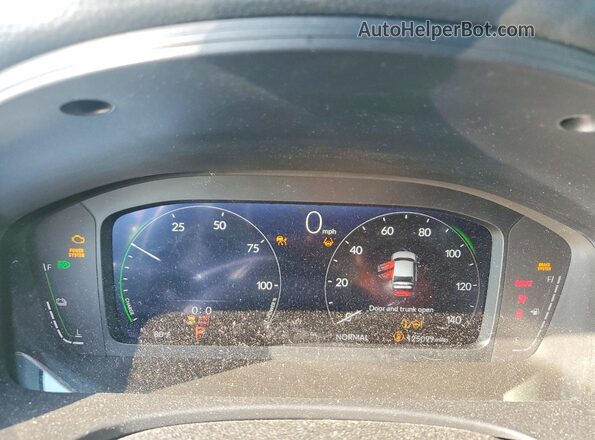 2HGFE4F85SH301668 2025 HONDA CIVIC Black Instrument cluster view
