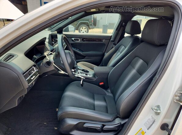 2HGFE4F85SH305316 2025 HONDA CIVIC White Front interior view