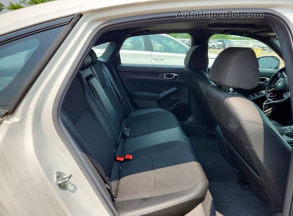 2HGFE4F85SH305316 2025 HONDA CIVIC White Rear seats view
