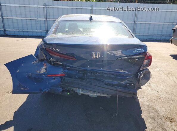 2HGFE4F85SH325565 2025 HONDA CIVIC Синий Вид сзади
