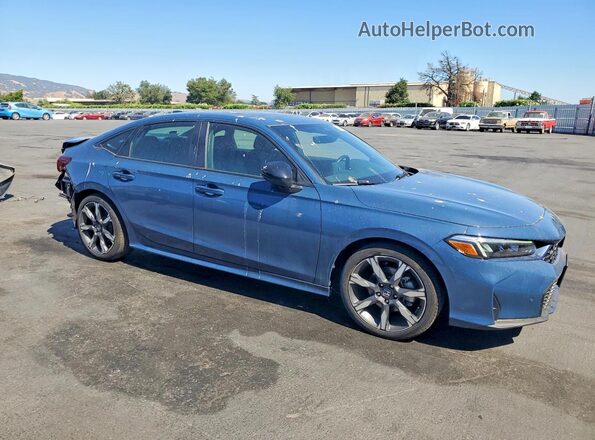 2HGFE4F85SH325565 2025 HONDA CIVIC Синий Передняя правая четверть