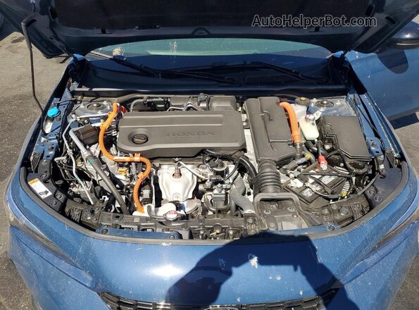 2HGFE4F85SH325565 2025 HONDA CIVIC Синий Вид задней части салона