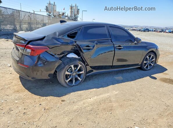2HGFE4F85SH346304 2025 HONDA CIVIC Черный Задняя правая четверть