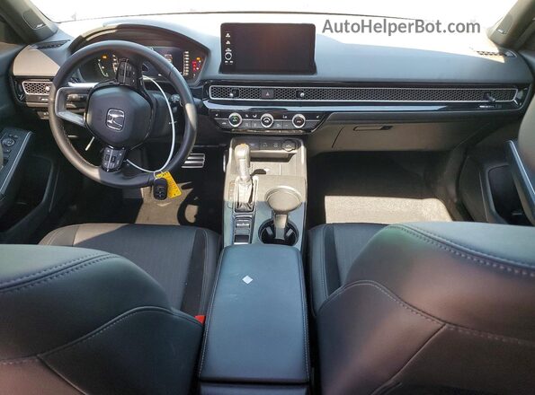 2HGFE4F85SH346304 2025 HONDA CIVIC Черный Вид панели приборов