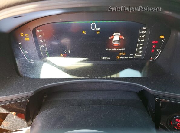2HGFE4F85SH346304 2025 HONDA CIVIC Черный Вид щитка приборов