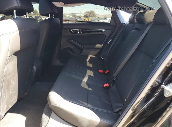 2HGFE4F85SH346304 2025 HONDA CIVIC Черный Вид задних сидений
