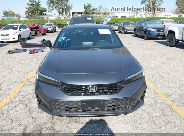 2HGFE4F85TH312932 2026 HONDA CIVIC Gray Вид задньої частини салону